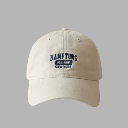 Letter Embroidery Women Baseball Hat Solid Color Fashion Casual Peaked Cap Cotton Snapback Hats Sun Visors Girl Bonnet Casquette