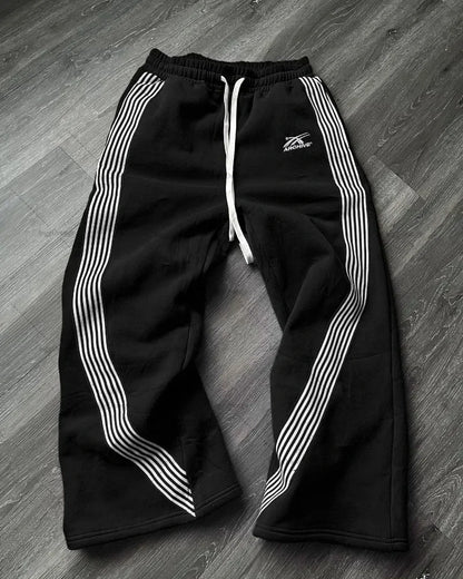 Y2K Retro Camouflage Casual Loose Fitting Men Pants, Gothic Harajuku Men and Women High-Quality Jogging Drawstring Sports Pants