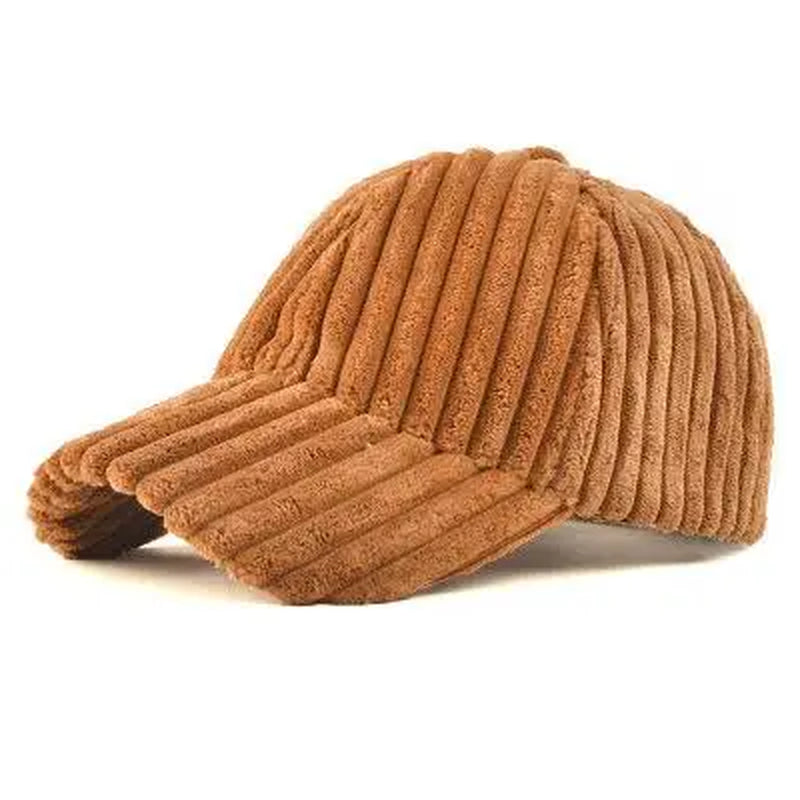 Autumn Winter Baseball Cap Women Corduroy Winter Hats for Women Snapback Hat Female Hip Hop Cap Gorras Bone Casquette Gorro