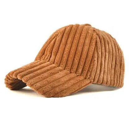 Autumn Winter Baseball Cap Women Corduroy Winter Hats for Women Snapback Hat Female Hip Hop Cap Gorras Bone Casquette Gorro