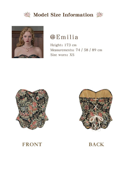Flower & Mirror Corset