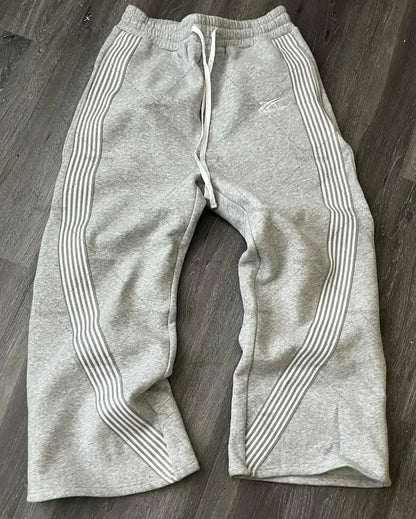 Y2K Retro Camouflage Casual Loose Fitting Men Pants, Gothic Harajuku Men and Women High-Quality Jogging Drawstring Sports Pants