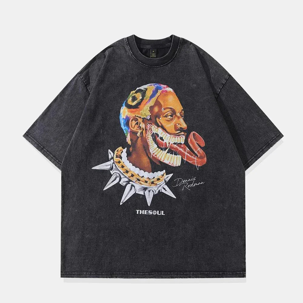 Vintage Graphic T-Shirt for Men