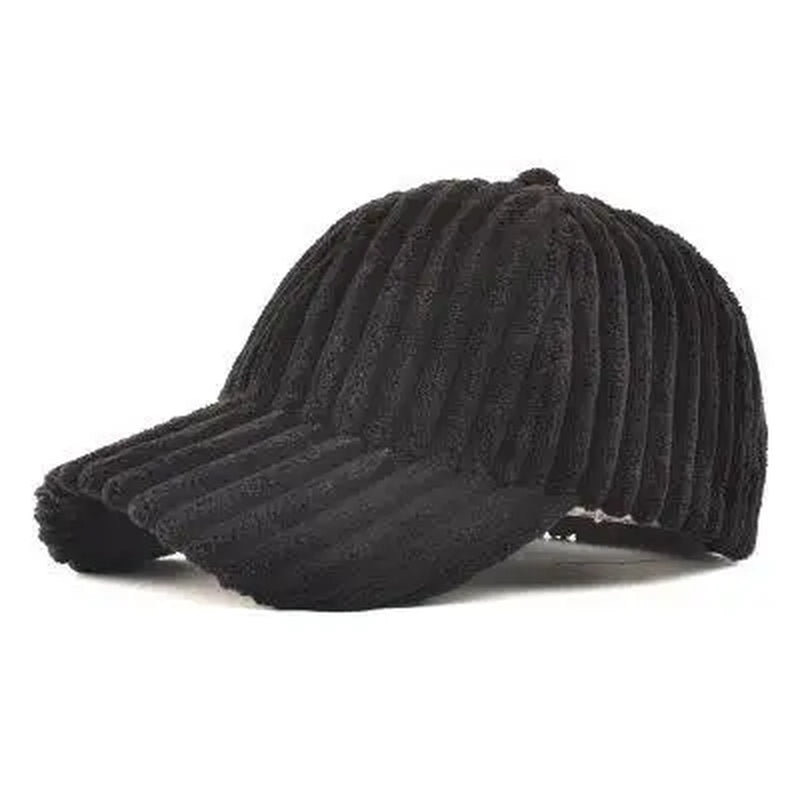 Autumn Winter Baseball Cap Women Corduroy Winter Hats for Women Snapback Hat Female Hip Hop Cap Gorras Bone Casquette Gorro